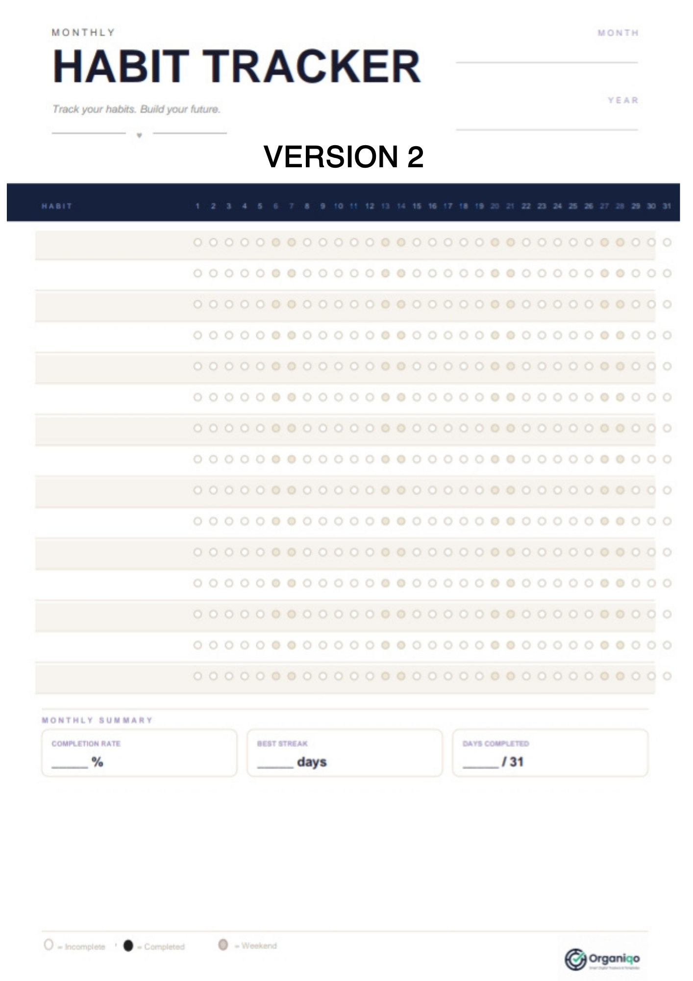 Most habit trackers fail you on day 4. This one's designed around that.